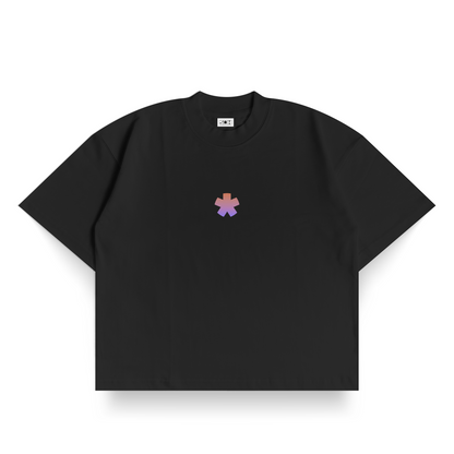 Front Gradient Star Box t-shirt