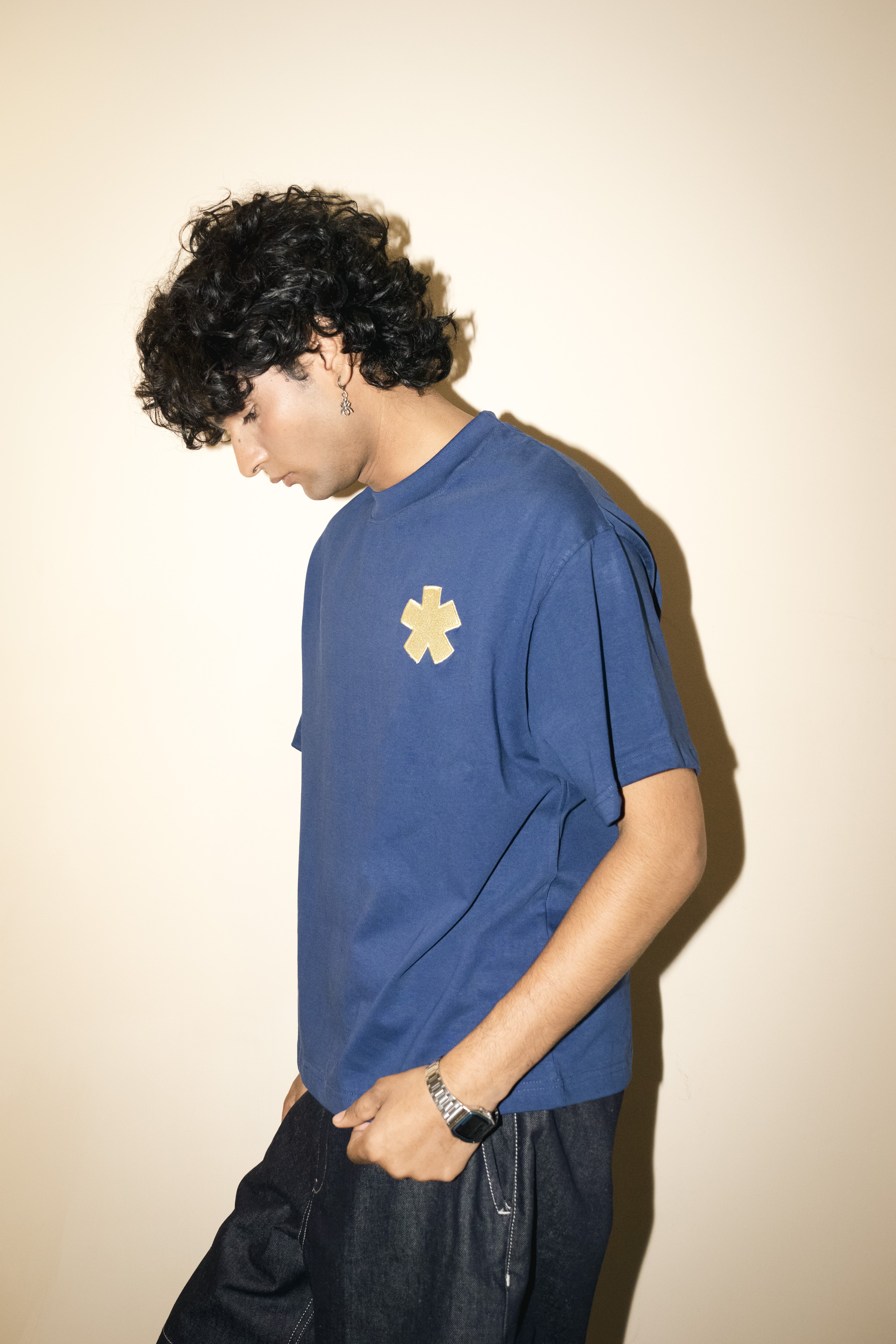 Front Embroidery Star Unisex T-Shirt | Green
