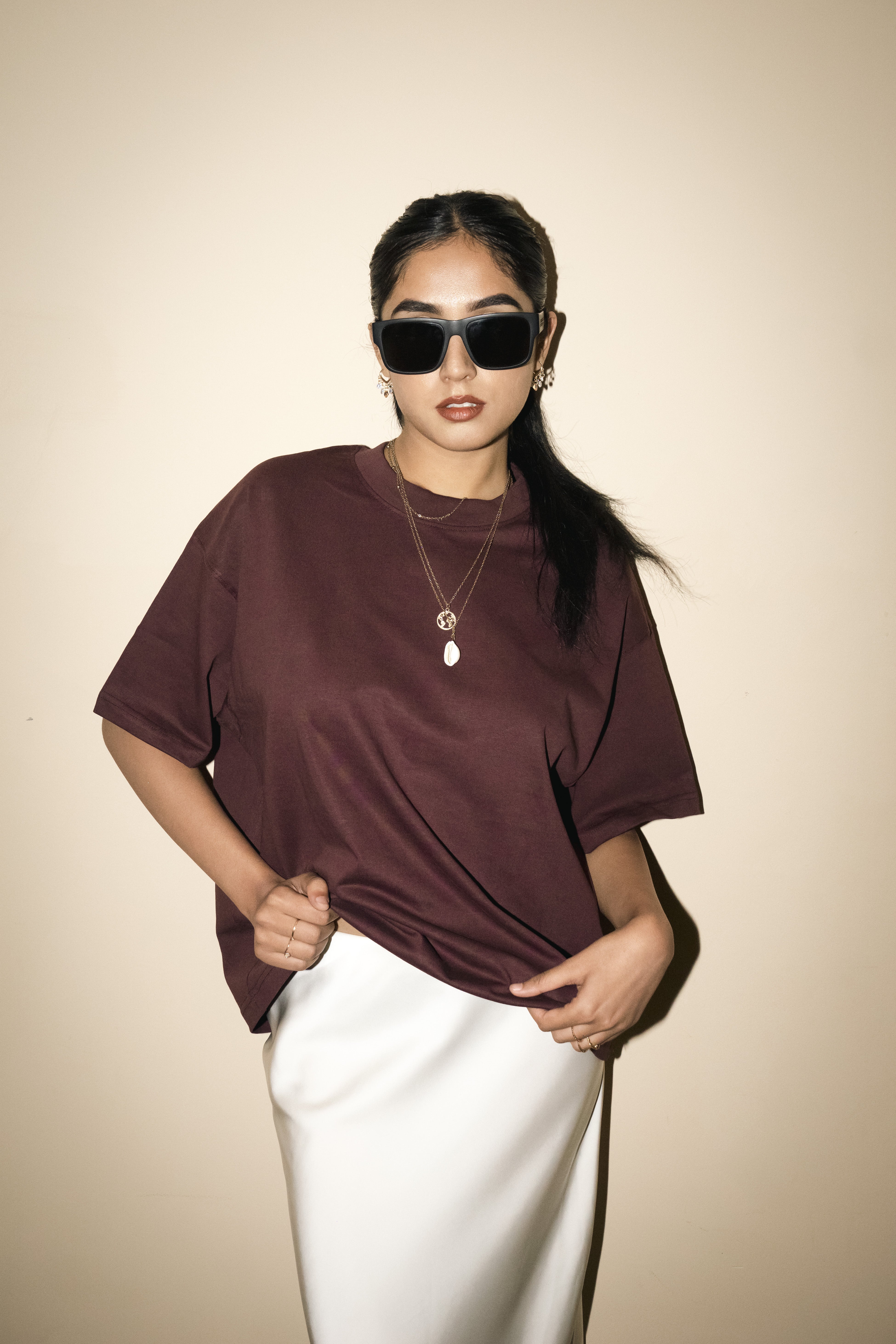 Back Embroidery Patch Box Unisex T-shirt | Green