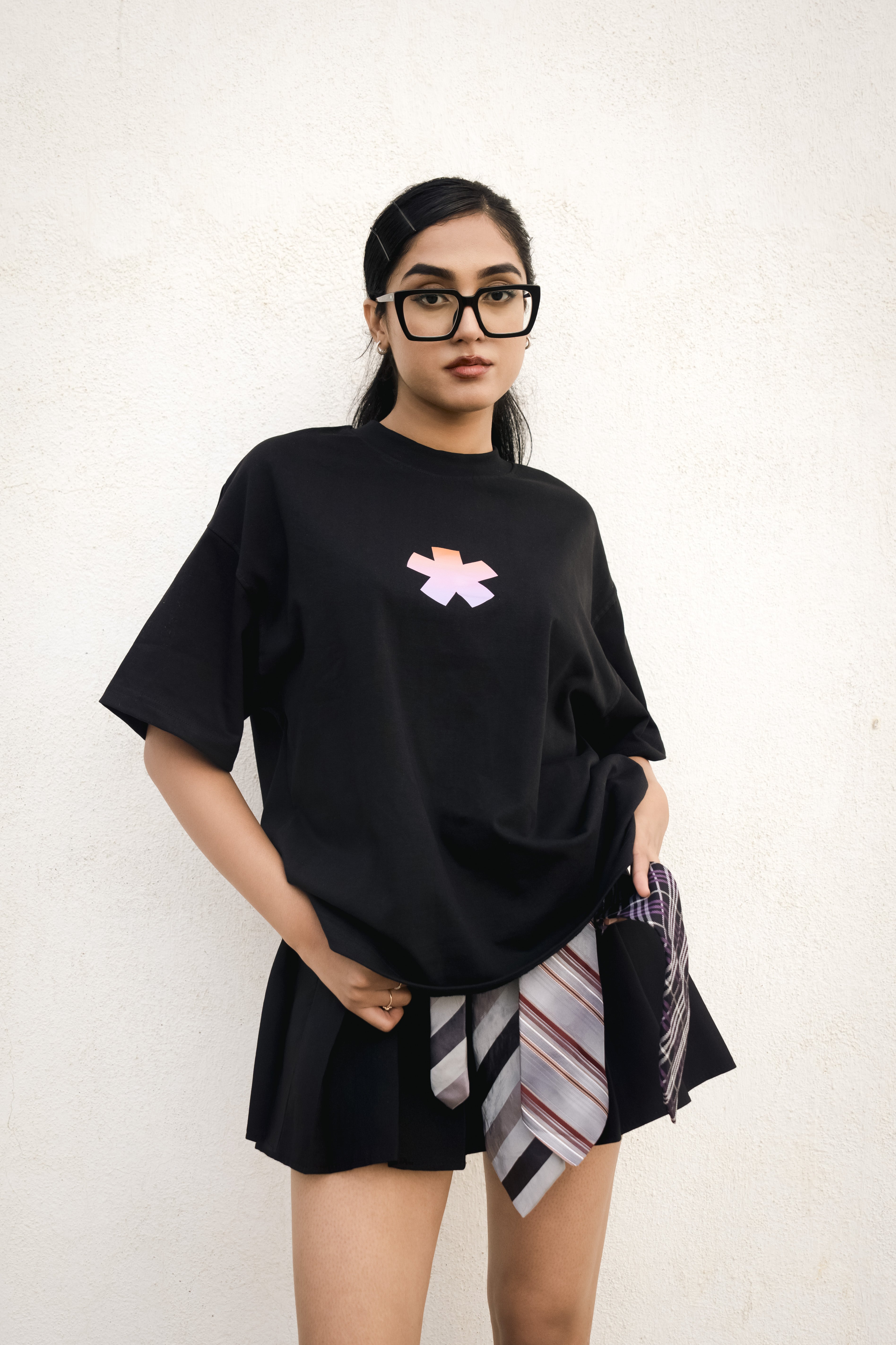 Front Gradient Star Box Unisex T-shirt