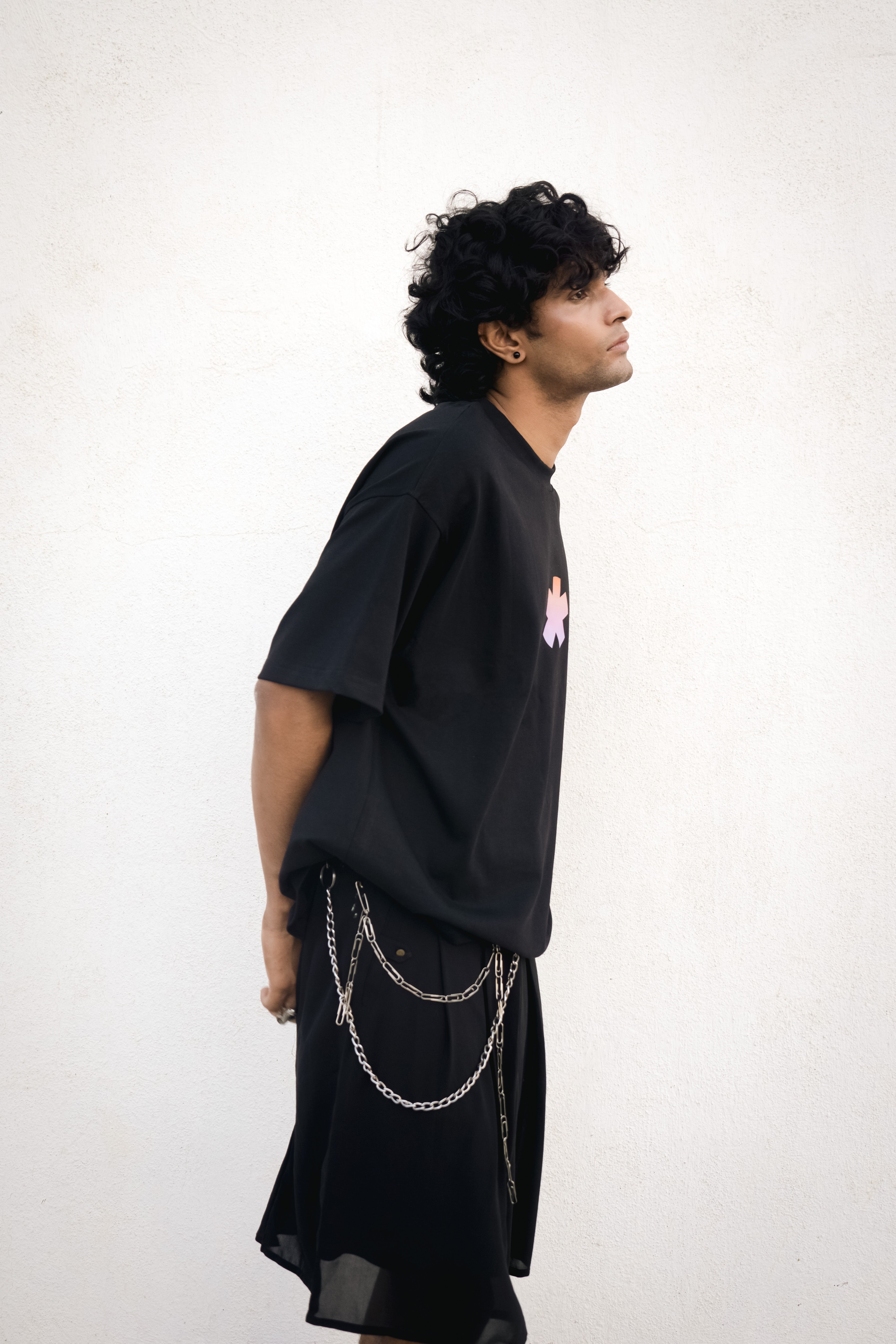 Front Gradient Star Box Unisex T-shirt
