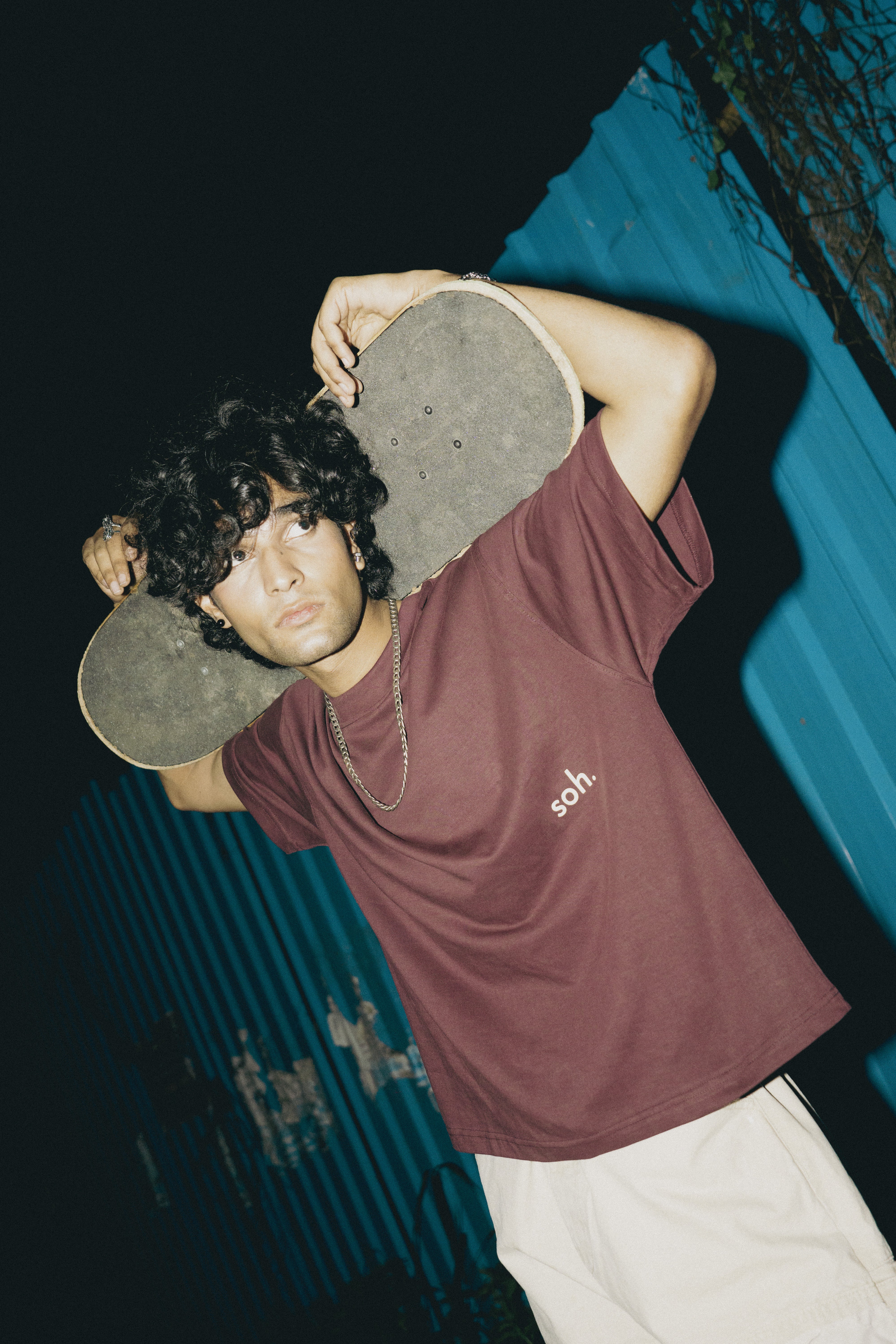 Front Puff Print Box Unisex T-shirt | Green