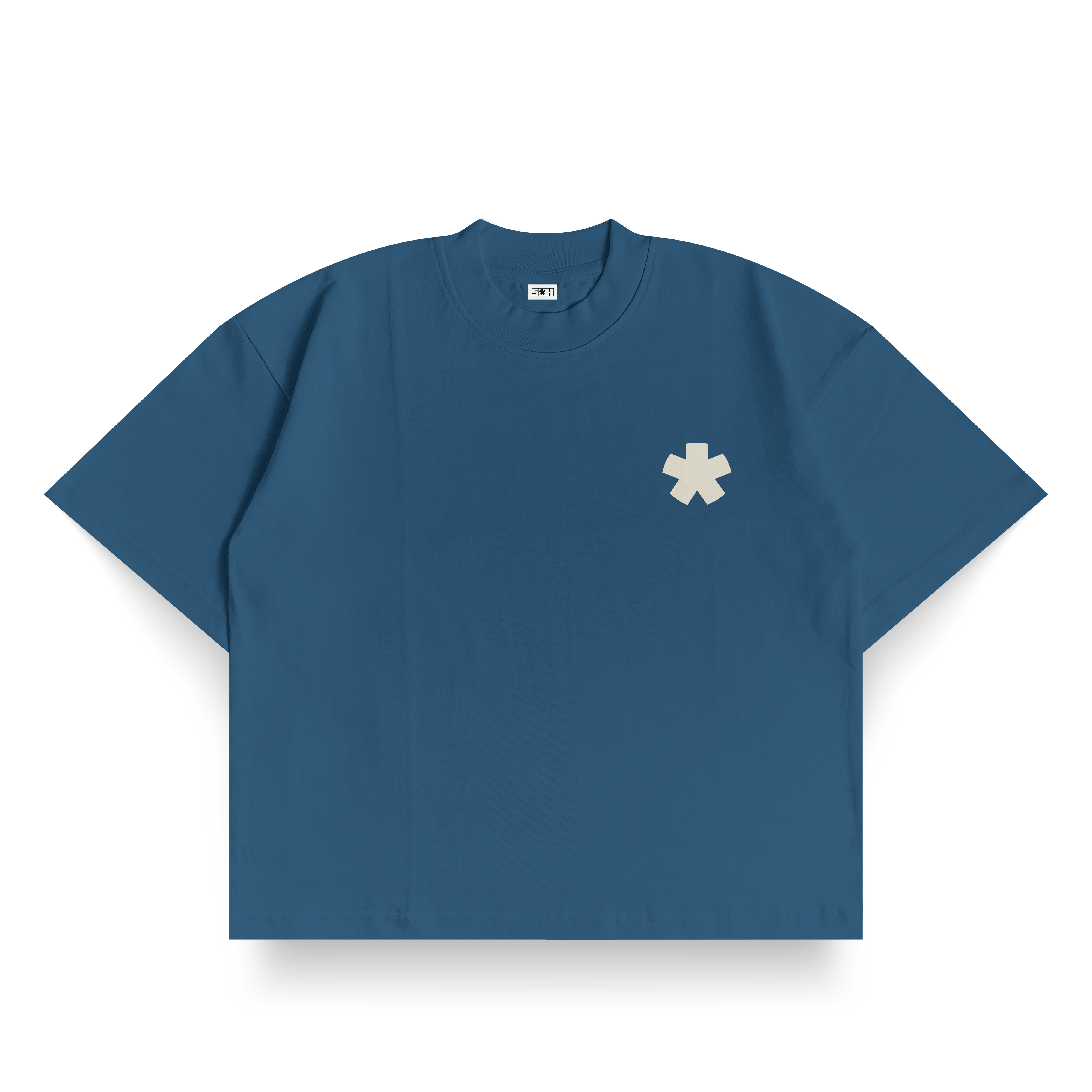 Front Embroidery Star Unisex T-Shirt | Green