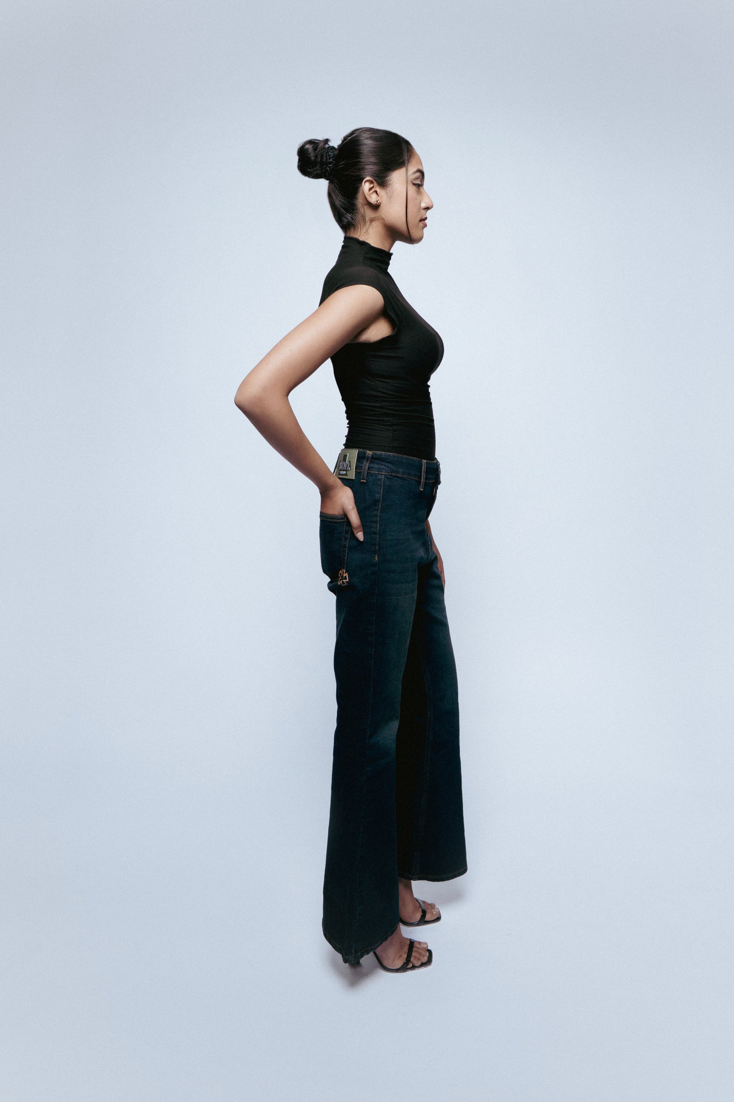 STARLIT Bootcut | Afterlight Indigo