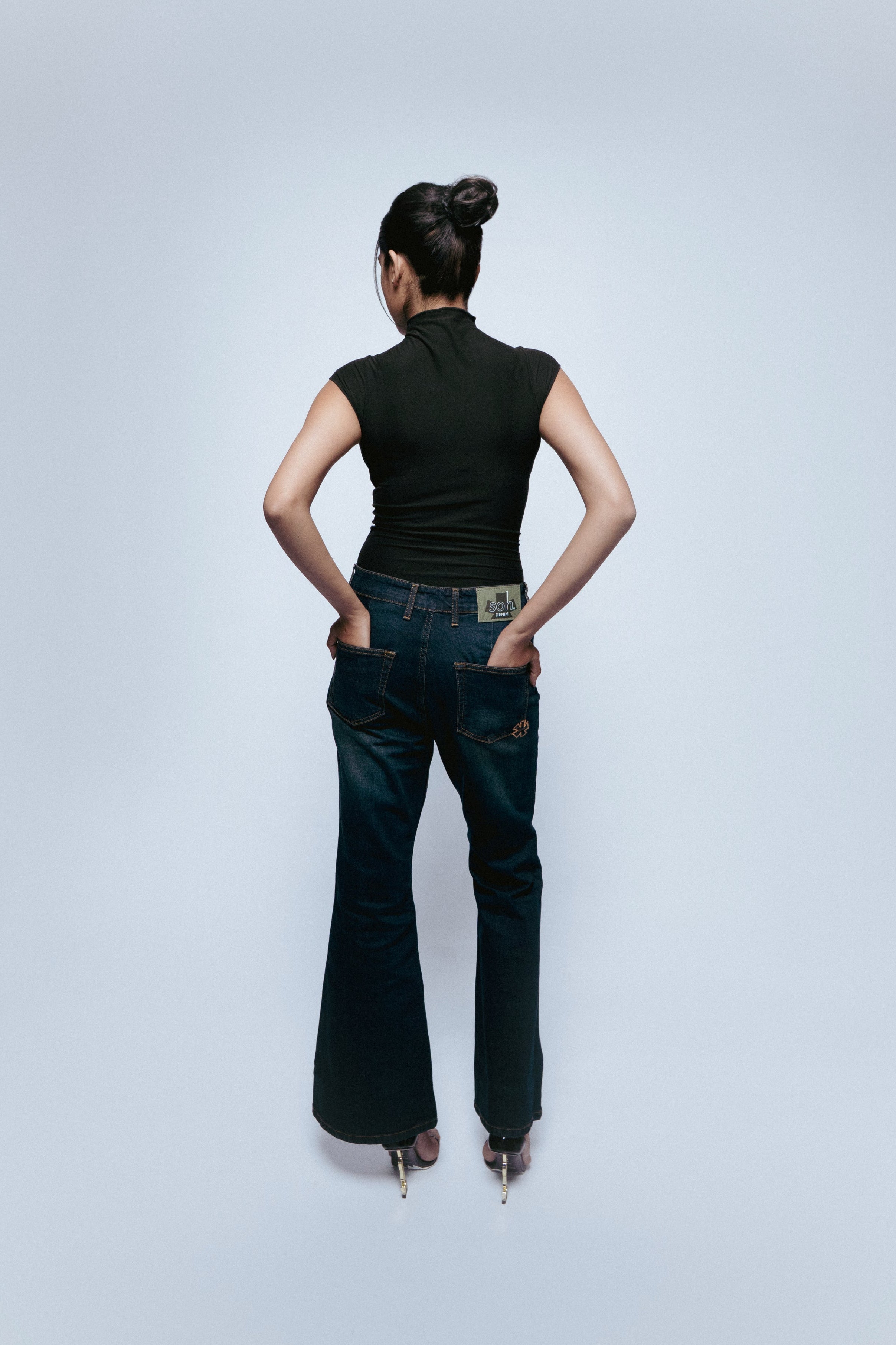 STARLIT Bootcut | Afterlight Indigo