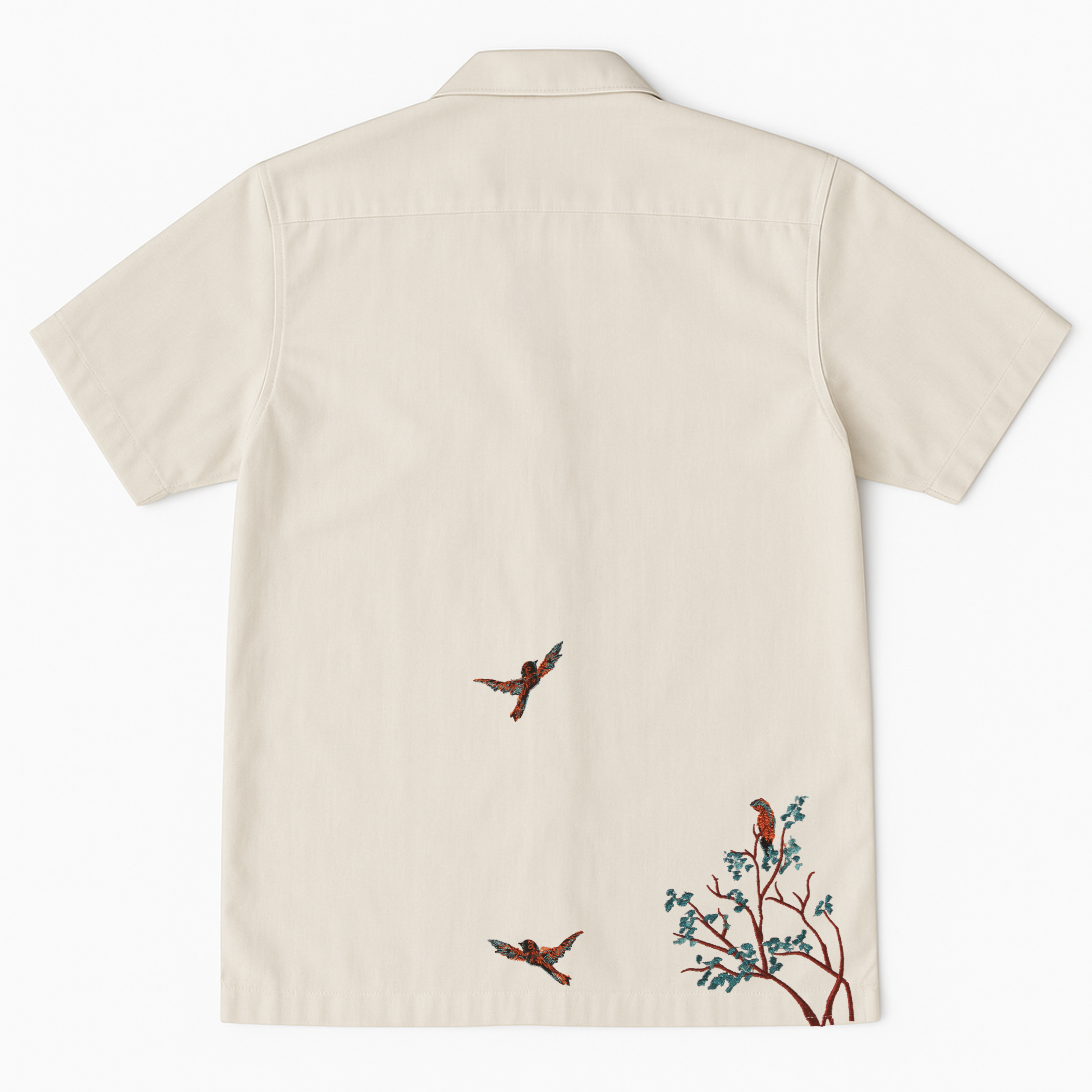 THREAD & FEATHER LINEN UNISEX SHIRT